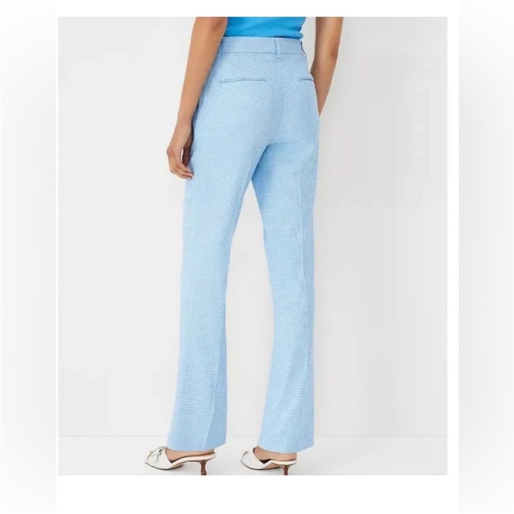 Ann Taylor Sophia Light Blue Straight Leg Pants NWT size 12 - Picture 2 of 5